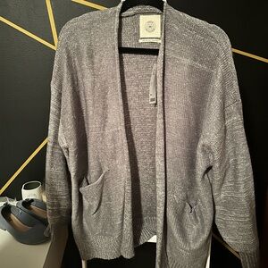 Beautiful open front cardigan with pockets NWT